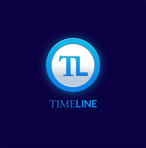 logo pour un site de gestion de donnés, initiale TL dans un cercle